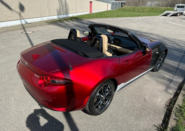 Mazda MX-5 cena 59900 przebieg: 32882, rok produkcji 2020 z Warszawa małe 562